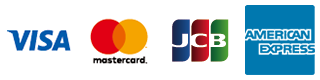 VISA／MasterCard／JCB／アメリカン・エキスプレス